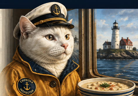 Chowder the cat